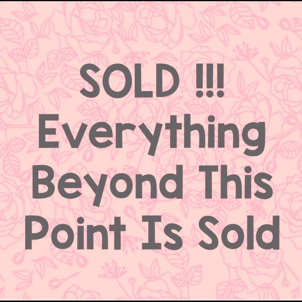 S O L D !